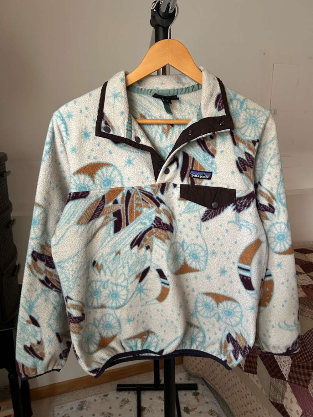Patagonia Fleece Synchilla 1/4 Snap Pullover Sweater Jacket